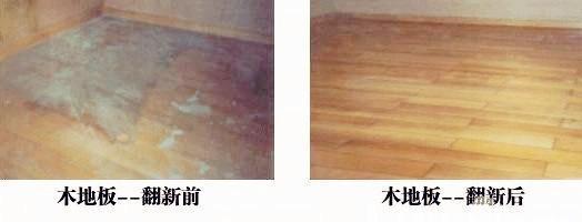 舊實(shí)木地板翻新
